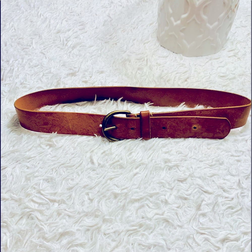 Medium Old Navy Brown Leather Belt
